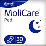 MoliCare Pad Night: Anatomisch geformte Inkontinenzeinlagen zum Schutz bei leichter Blasenschwäche,...