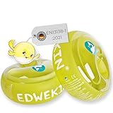 EDWEKIN® Premium Schwimmflügel für Kinder (1–6 Jahre) | TÜV geprüft, extragroße Luftkammern...