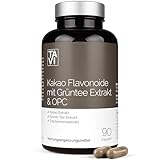 Flavonoide Komplex | 90 Kapseln | 760mg Flavonoide | Kakao Flavonoide, Grüntee Extrakt,...