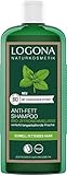 LOGONA Naturkosmetik Anti-Fett Shampoo für natürlich gesundes Haar, Geeignet für schnell...
