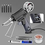 Automatische Lötpistole mit Lötzinnzufuhr – 60W Lötkolben Set mit...