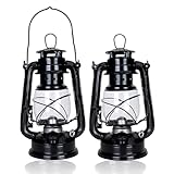 Meleg Otthon Petroleumlampe, Silber Sturmlaterne Petroleum,Öllampe für Indoor ,Haus, Garten,...