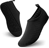 JOTO Wasserschuhe für Damen Herren Kinder, Unisex Badeschuhe Strandschuhe Quick-Dry Schnelltrockend...