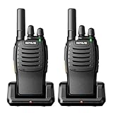 Retevis H777 Walkie Talkie, Funkgerät Set PMR, Profi Funkgeräte Lizenzfrei, Typ C und...