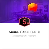 SOUND FORGE Pro 18| Audio Software | Musikprogramm | für Windows 10/11 PC | 1 Volllizenz als...