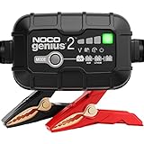 NOCO GENIUS2EU, 2A Ladegerät Autobatterie, 6V/12V KFZ Batterieladegerät für Auto und Motorrad,...