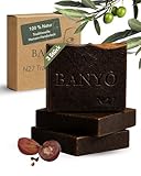 BANYÔ N27 Traubenkern Körperseife 3er-Set I Handgemachte Hamamseifen mit Traubenkernöl &...