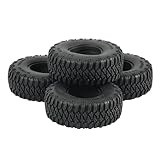 RC Reifen Für Tamiya 1/14 RC-Auto-Traktor-LKW, 28 Mm, 4 Stück, Gummi-Geländereifen, Felgenreifen,...