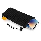 wortek Universal Handytasche Nylon Mesh 18,5 x 9cm Handy Tasche Handysocke für gängige Smartphone...