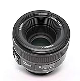 YONGNUO YN, Standard-Objektiv mit Brennweite für Nikon D7100, D5500, D810a, D800; 50 mm, F1.8N,...