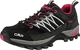 CMP Damen Rigel Low Wmn Shoe Wp Trekking-Schuhe, Schwarz Nero Glacier, 39 EU