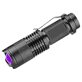 Duroecsain Leichter Fackel-Detektor, leistungsstarke Schwarzlicht-Taschenlampe - Tragbares Design...