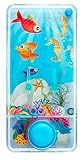 Wasserspiel, Wasser einfüllen und durch Drücken die Ringe ins Ziel bringen, Reisespiel, 13,5x...