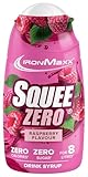IronMaxx SqueeZero - Raspberry 65ml Sirup, Erfrischendes Geschmackserlebnis für 8 Liter, Zuckerfrei...