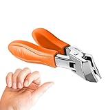 Fußspalter für Senioren, schräge Nagelschere - Nagelschere mit breiter Öffnung und breitem -...