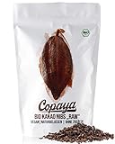 Copaya Bio Kakao Nibs Roh ohne Zusätze, Kakaonibs aus Peruanischen Kakaobohnen, Kontrollierte...