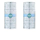 2 Rollen Duschpflaster Wasserfest,Second Skin Tattoo,15cm*2m Pflaster,Steril Folie...