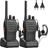 Baofeng Funkgerät Walkie Talkie PMR446 Zwei-Wege-Radio Professionell 16 Kanäle Gegensprechanlage 2...