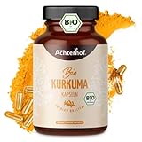 Kurkuma Kapseln Bio | 180 Stück | 4800mg Kurkuma pro Tagesdosis | frisch gemahlene Kurkumawurzel in...