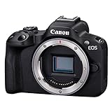 Canon EOS R50 Systemkamera - Spiegellose Kamera (Digitalkamera mit Autofokus und Motiverkennung für...