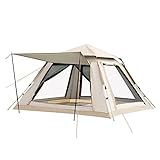 Wpengfei Store Outdoor Camping Zelt 1-4 Personen Automatisch Schnell Öffnen Strandzelt Regenfest...