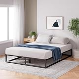 Zinus Joseph Bett 140x200 cm - Höhe 25 cm mit Unterbettstauraum - Metall-Plattformbettgestell mit...