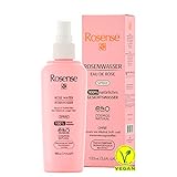 Rosense Rosenwasser Spray – feuchtigkeitsspendendes Gesichtswasser-Spray zur Gesichtsreinigung...