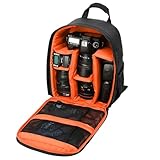 Generisch Rucksack für Reflexkamera - Kompaktbeutel für Kamera ohne Spiegel | Atmungsaktives...