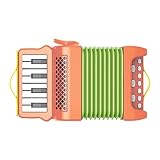 Toy Accordion for Kids | Cartoon Accordion Musical Instrument | Accordion Instrument for Kids, Mini...