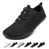 Geweo Unisex Barfußschuhe Herren mit Breite Zehenbox Barfuss Schuhe Damen Sommer Atmungsaktiv...