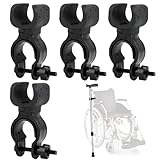 4 Stück Krückenhalter,Stockhalter Für Rollator,stockhalter, gehstockhalter, Halterungen Für...