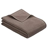 Ibena Porto Sofaschoner 75x200 cm - weich, strapazierfähig & maschinenwaschbar, Sofaschutz Taupe...