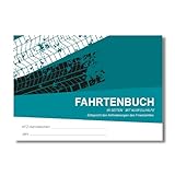 PuK Fahrtenbuch DIN A6 | Finanzamtkonform für PKW | 80 Seiten mit Ausfüllhilfe | Fahrtenbücher...