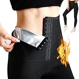 Nano Hertz Hosen Sauna Sporthose Abnehmen Hosen Laufhose Sweat Schwitzhose Jogginghose Leggings...
