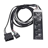 FYOBOT USB2.0-Header-Splitter IDE 9 Pin 1 zu 4 Verlängerungshub-Splitter mit...