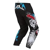 O'NEAL Kinder Element Youth Pants Villain hose, Grau, 12 Jahre EU