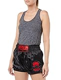 Venum Herren Classic Muay Thaibox Shorts, Schwarz/Rot, M EU