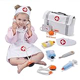 tumama Kinder Arztkoffer Spielzeug,Arzttasche Kinder,Rollenspiel Spielzeug Doktorkoffer für...