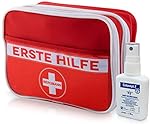 Erste Hilfe Set, deutschsprachig + Notfalltasche, Erste Hilfe Tasche, Notfall-spezifischer Inhalt -...