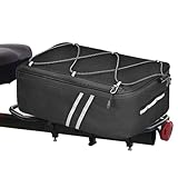 Generisch Fahrradsitztasche – 8L Hecktasche zum Radfahren, wetterfester Gepäckkoffer für den...