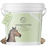 Annimally Sport & Leistung Mineralfutter Pferde getreidefrei 3 kg - Ergänzungs Pferdefutter für...