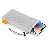 wortek Universal Handytasche Nylon Mesh 18x5 x 9cm Handy Tasche Handysocke für gängige Smartphone...