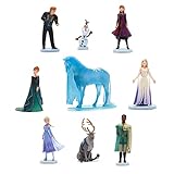 Disney Store Offizielles Deluxe-Figurenspielset Die Eiskönigin 2, 9-teilig, mit Königin Anna,...