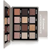 Lamora Smokey Eyes Lidschatten Palette Nudetöne - Vegane Schimmer Nude Eyeshadow mit Spiegel -...