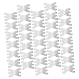 WEKAMOS 100 Stück Aluminium Bandage Clips Kompakte Wiederverwendbare Verbandsbefestiger Outdoor...