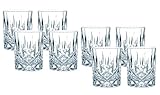 Spiegelau & Nachtmann Noblesse Whiskybecher Set 8 Tlg. 89207 x 2, Kristallglas, Tumbler, Whiskyglas,...