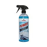 NIGRIN POWER Scheiben-Enteiser 750ml, Turbo, Hochwirksames Konzentrat bis zu -55°, blau