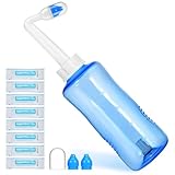 GARVALON Nasenreinigungsflasche mit Automatischem Ventil und Schräger Düse Großes...