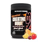 NutraBio Creatine Burst Island Splash 300g