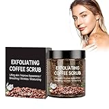 Körperpeeling-Peeling, 100 G Natürliches Kaffee Body Scrub Peeling Bio-Kaffee-Körperpeeling,...